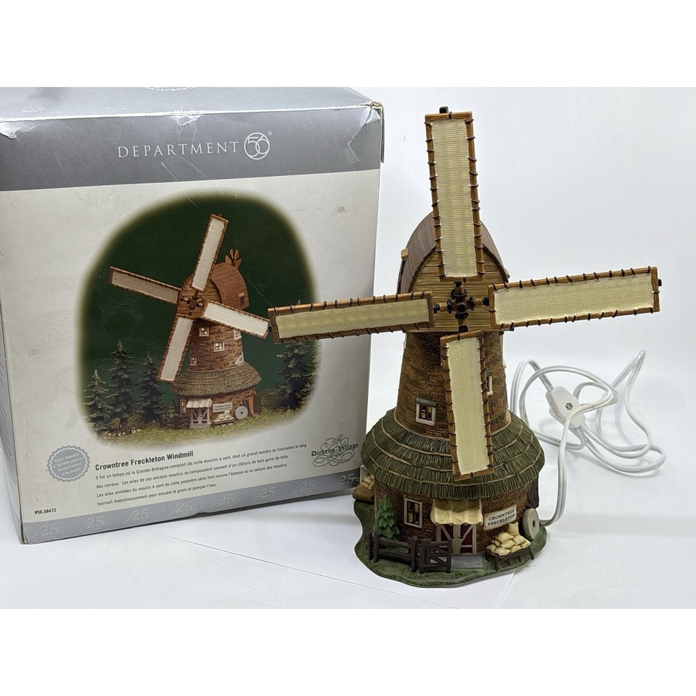 Department 56 Dickens Village Crowntree Freckleton Windmill